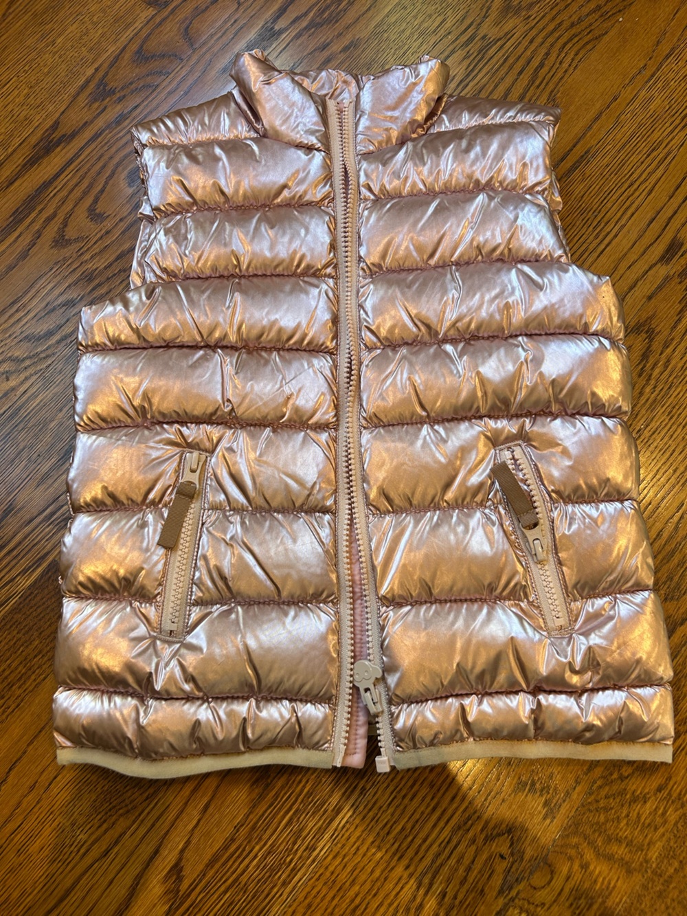 Appaman Metallic Rose Pink Puffer Vest